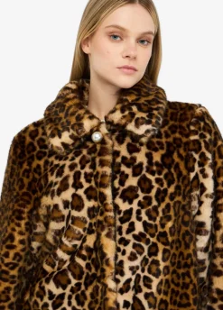 Liu Jo Abrigo con estampado animal-Mujer Abrigos Y Chalecos