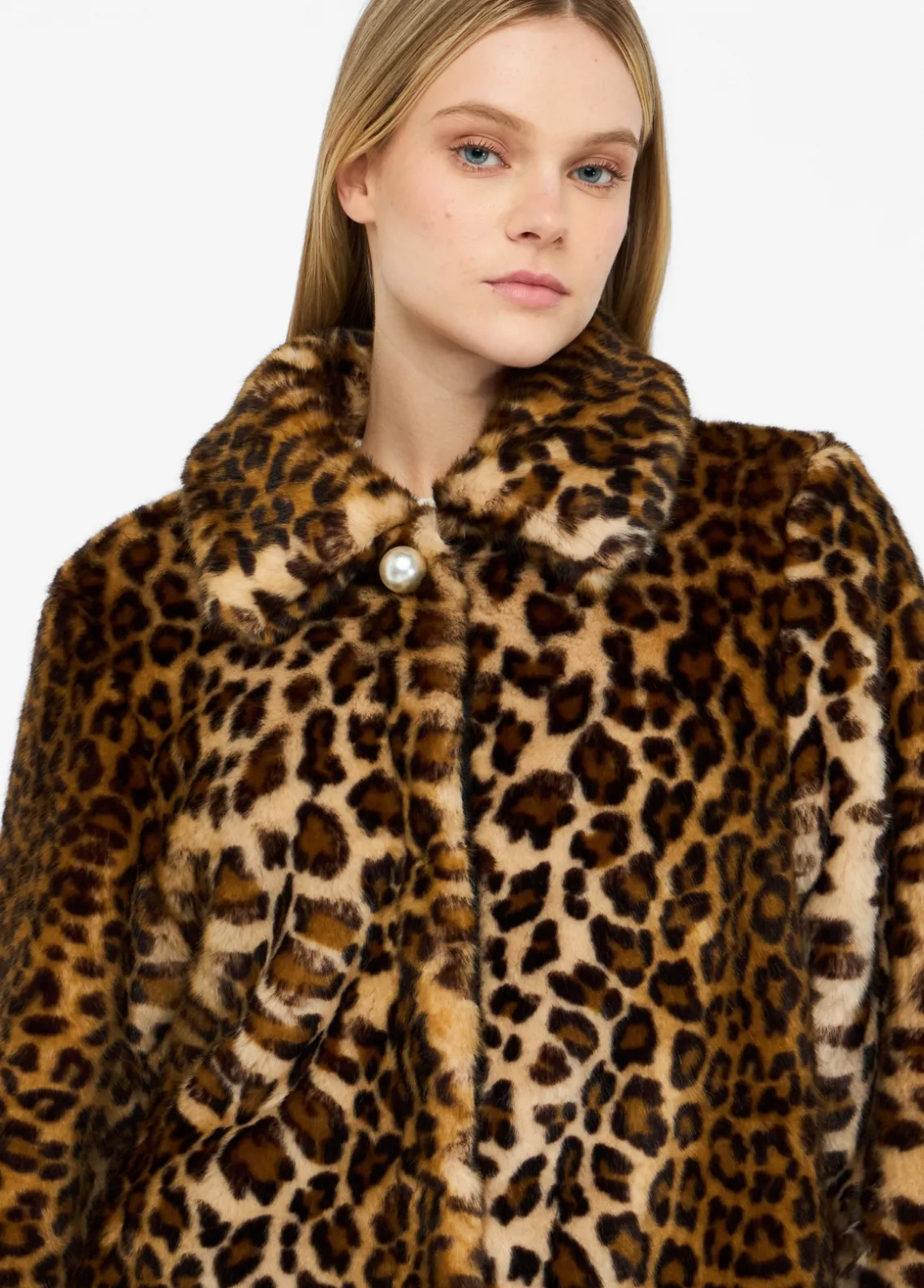 Liu Jo Abrigo con estampado animal-Mujer Abrigos Y Chalecos