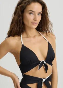 Liu Jo Bañador entero con lacitos-Mujer Moda Baño