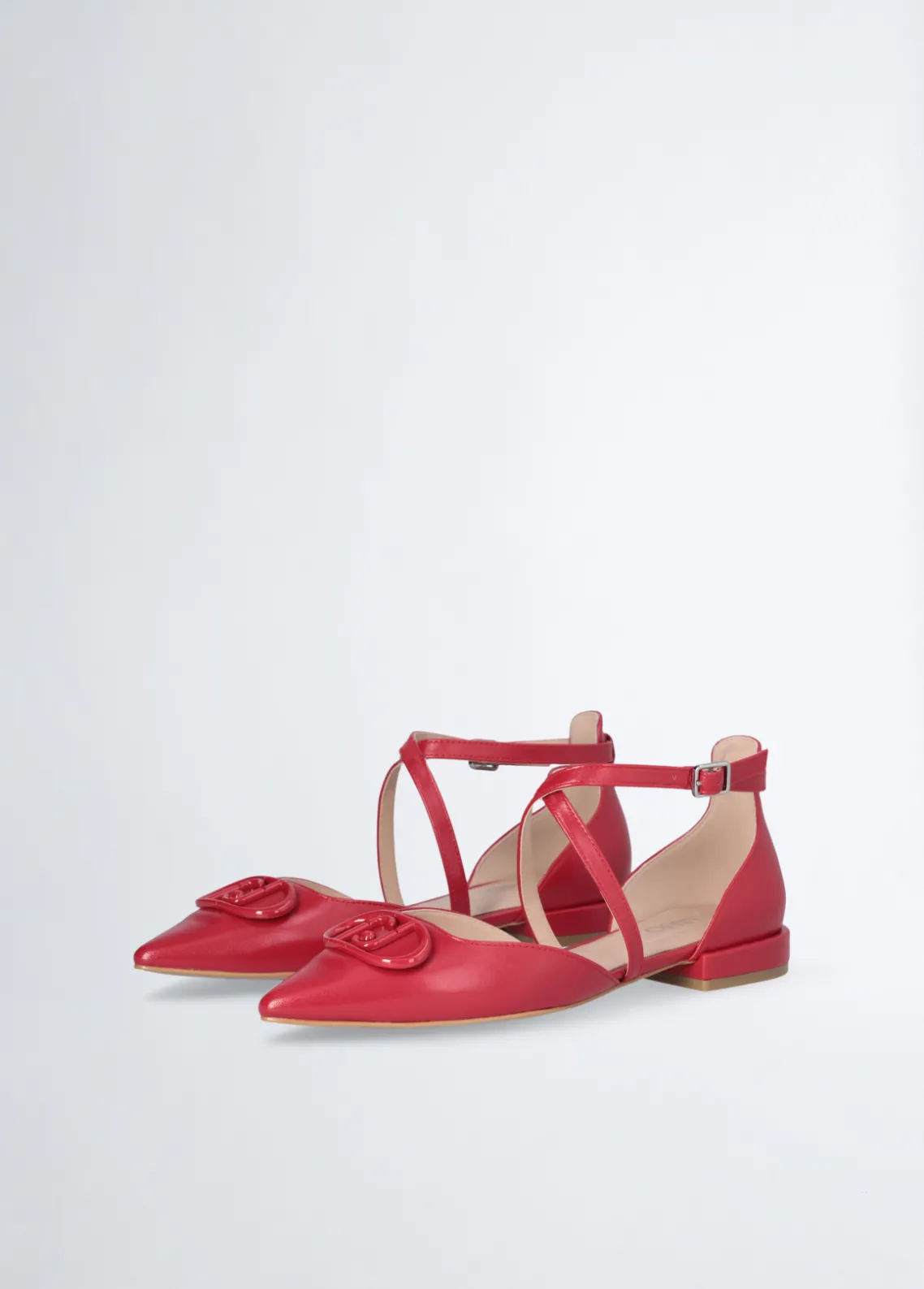 Liu Jo Bailarinas con logo maxi-Mujer Mocasines