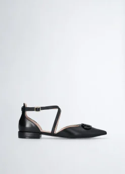 Liu Jo Bailarinas con logo maxi-Mujer Mocasines
