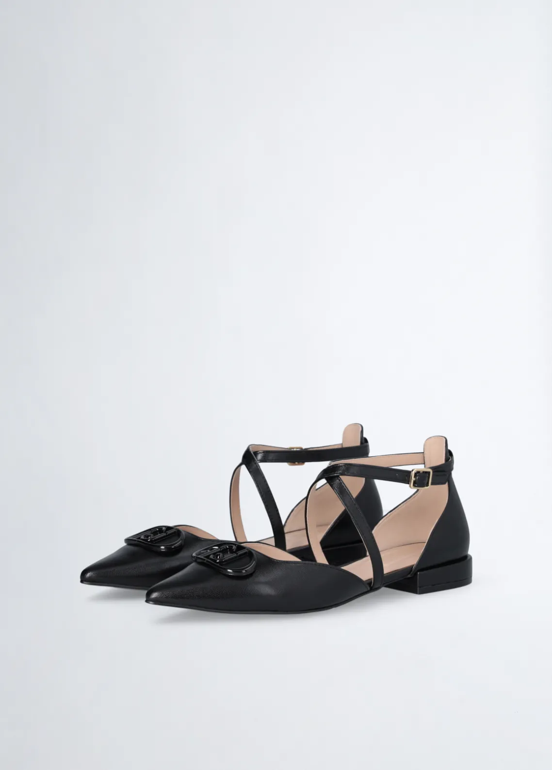 Liu Jo Bailarinas con logo maxi-Mujer Mocasines