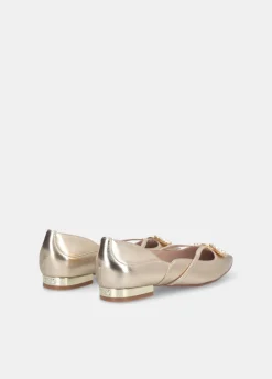 Liu Jo Bailarinas con logotipo de pedrería-Mujer Mocasines