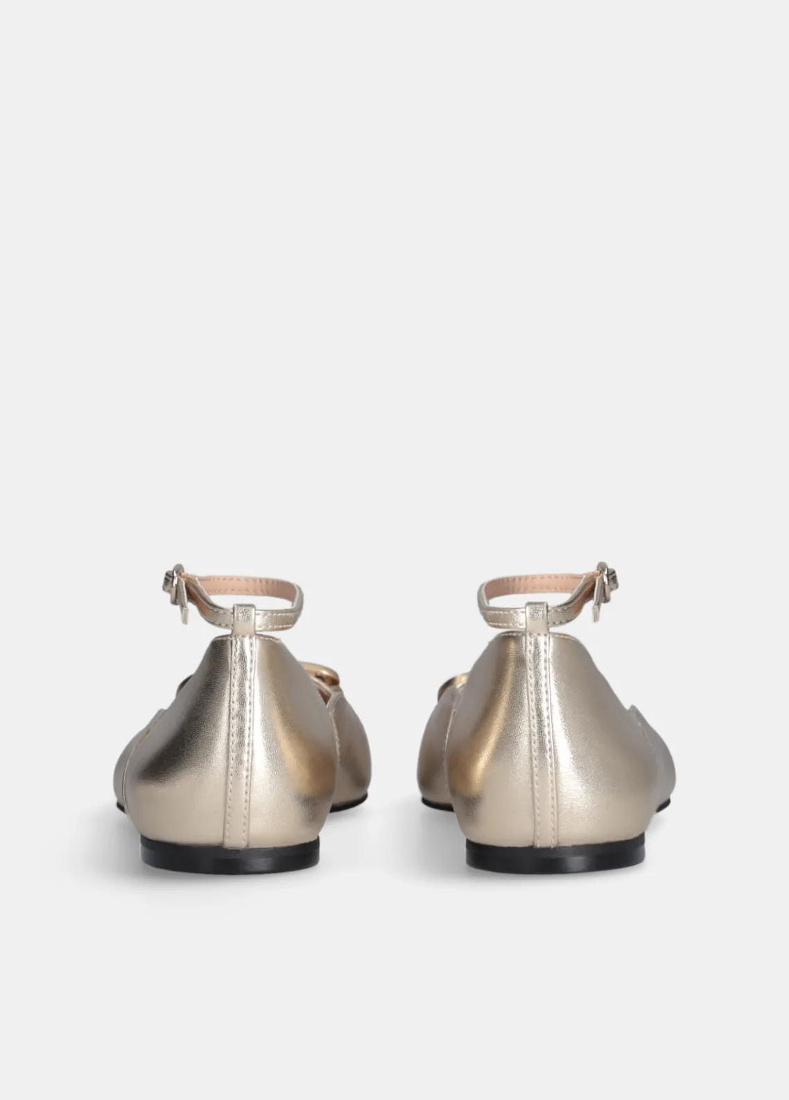 Liu Jo Bailarinas de efecto laminado-Mujer Mocasines
