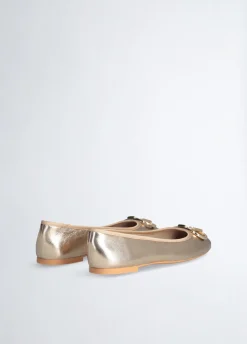 Liu Jo Bailarinas de piel laminada-Mujer Mocasines