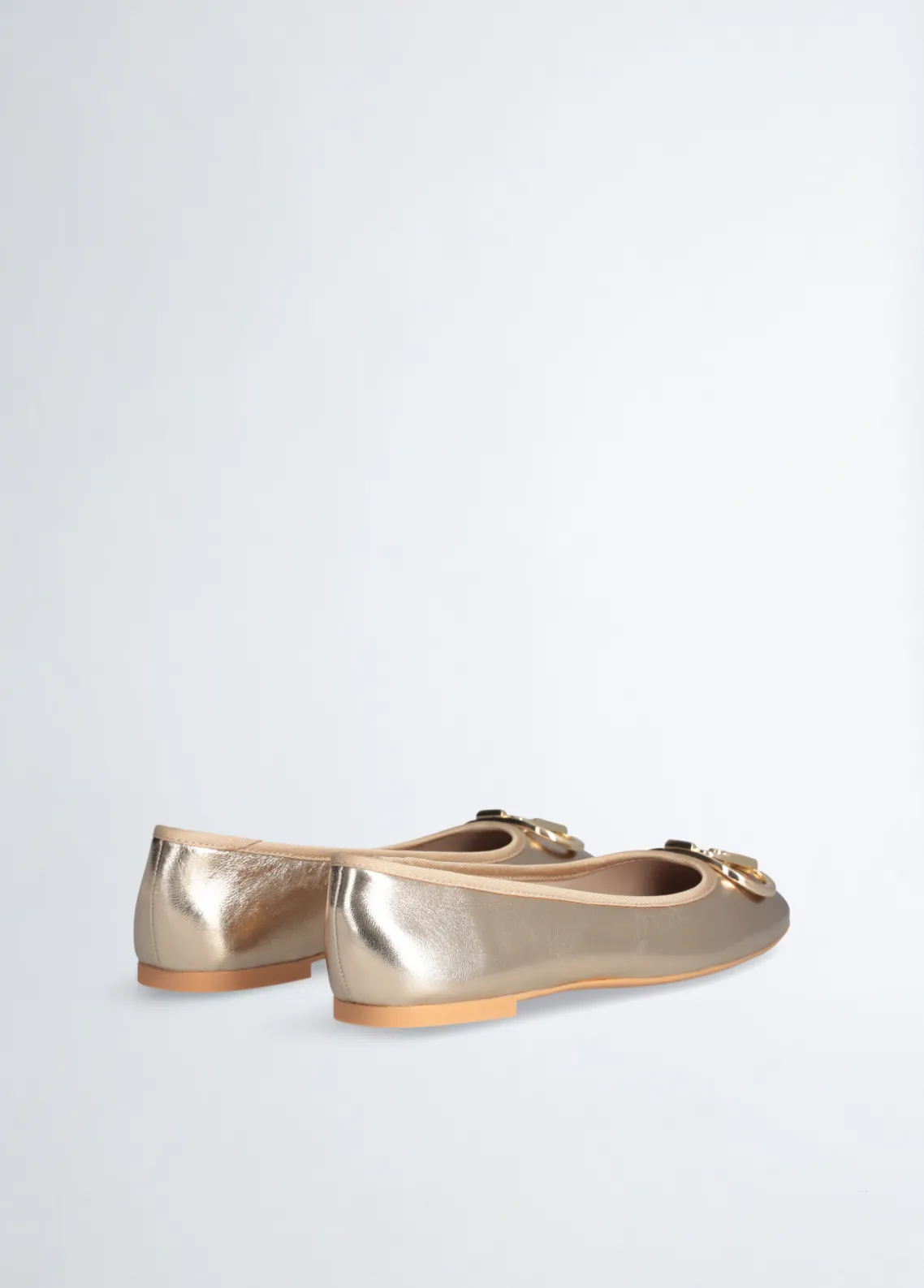 Liu Jo Bailarinas de piel laminada-Mujer Mocasines