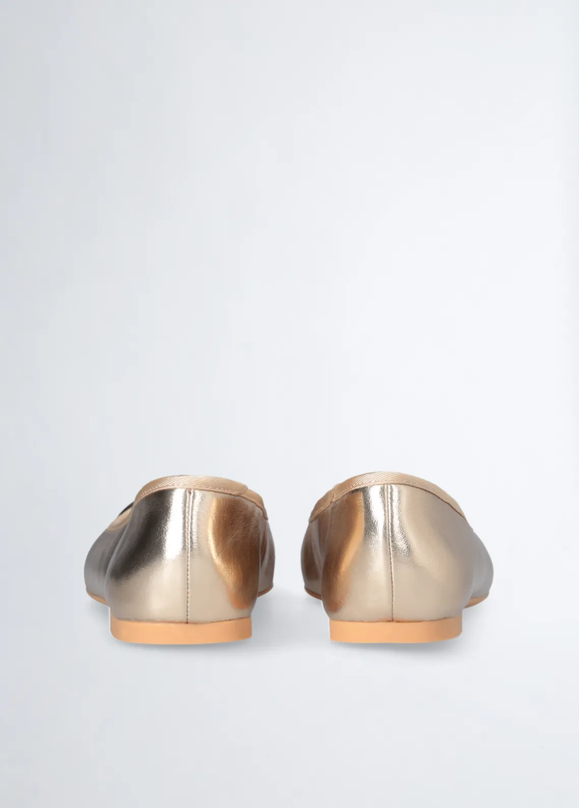 Liu Jo Bailarinas de piel laminada-Mujer Mocasines