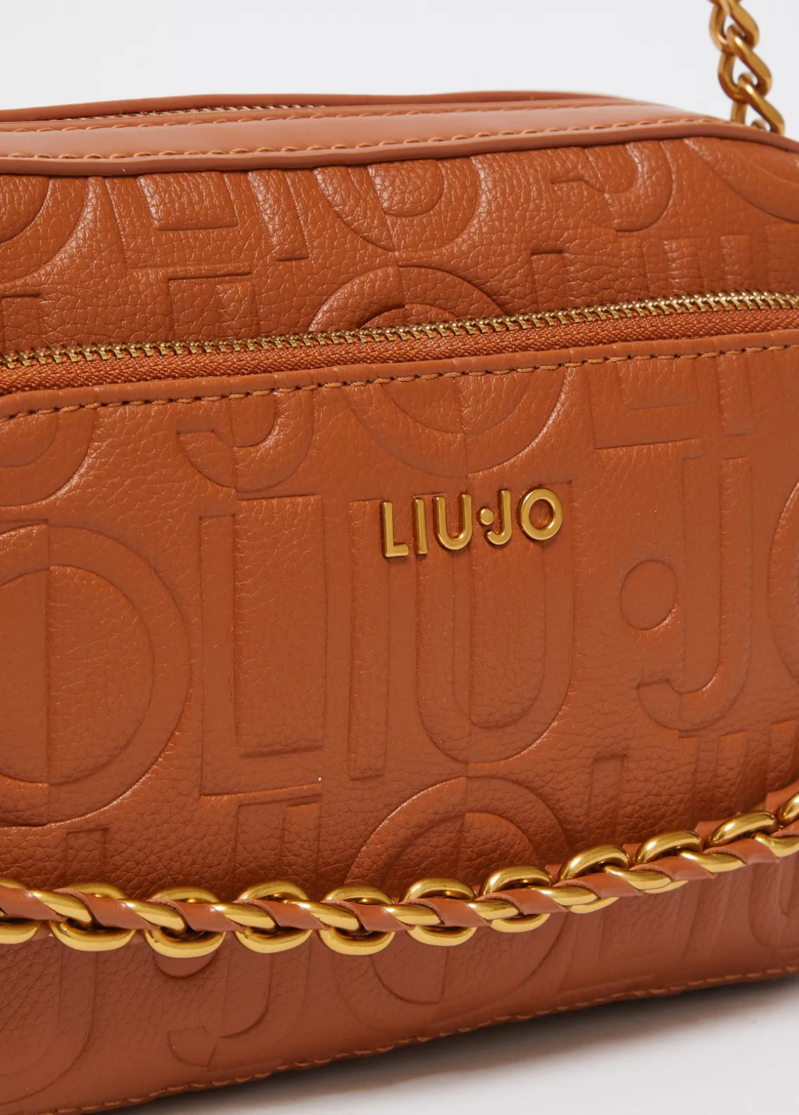 Liu Jo Bandolera mediana con cadena decorativa-Mujer Bolsos Bandoleras