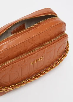 Liu Jo Bandolera mediana con cadena decorativa-Mujer Bolsos Bandoleras