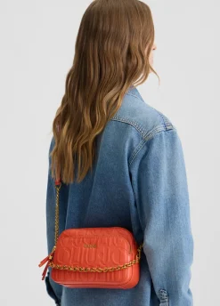 Liu Jo Bandolera mediana con cadena decorativa-Mujer Bolsos Bandoleras