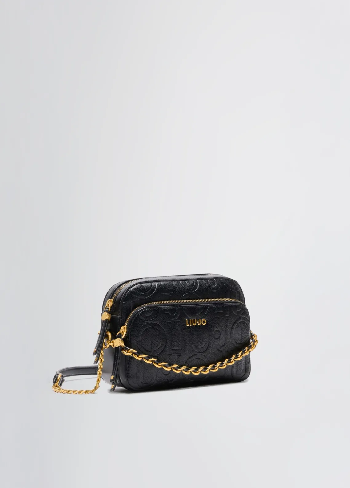 Liu Jo Bandolera mediana con cadena decorativa-Mujer Bolsos Bandoleras