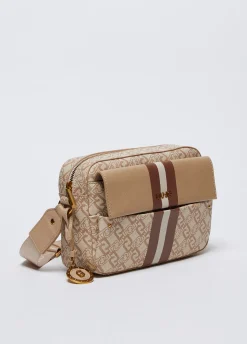 Liu Jo Bandolera mediana con charm-Mujer Bolsos Bandoleras