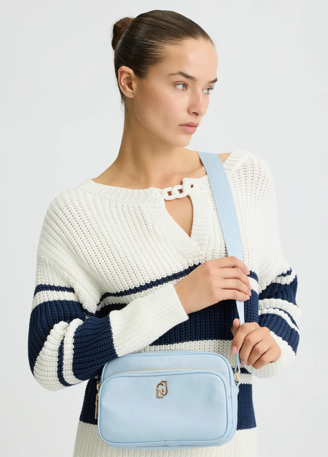 Liu Jo Bandolera mediana de nailon-Mujer Bolsos Bandoleras