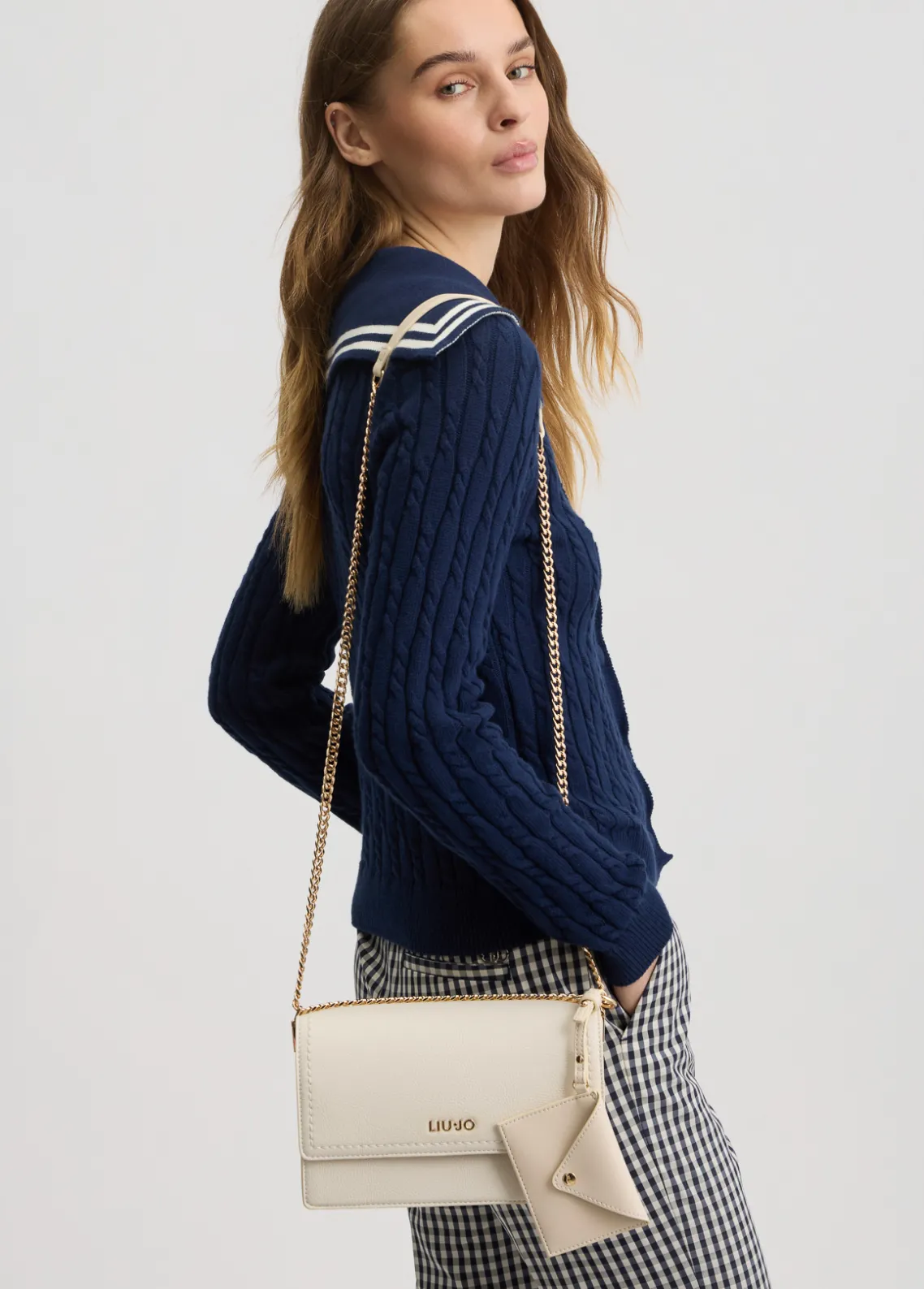 Liu Jo Bandolera pequeña con bolsito-Mujer Bolsos Bandoleras