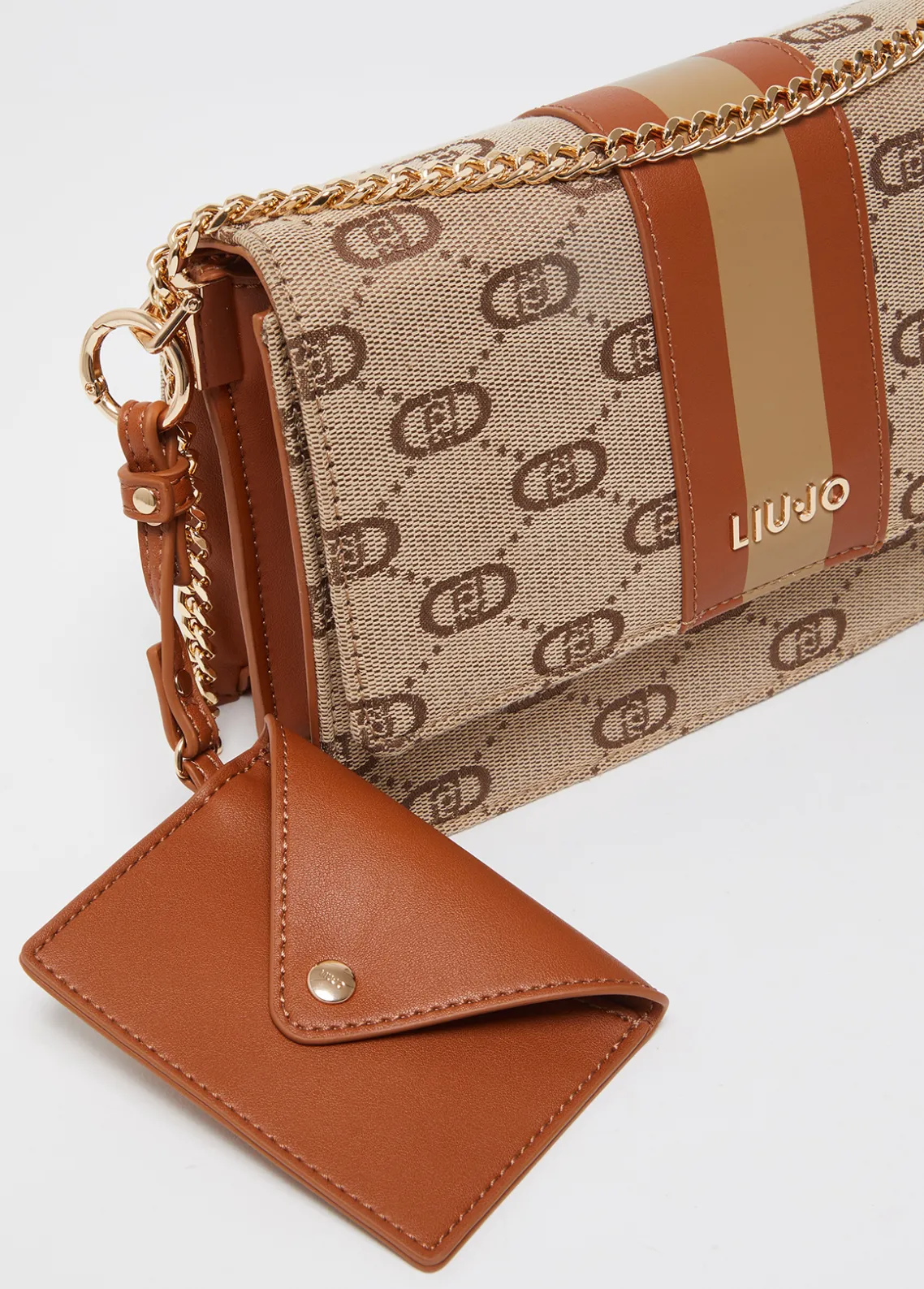 Liu Jo Bandolera pequeña de jacquard-Mujer Bolsos Bandoleras