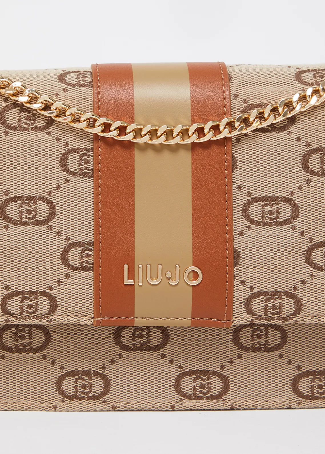 Liu Jo Bandolera pequeña de jacquard-Mujer Bolsos Bandoleras