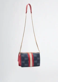Liu Jo Bandolera pequeña jacquard-Mujer Bolsos Bandoleras