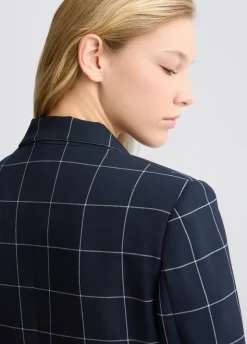 Liu Jo Blazer a cuadros de doble botonadura-Mujer Chaquetas|Tailleur