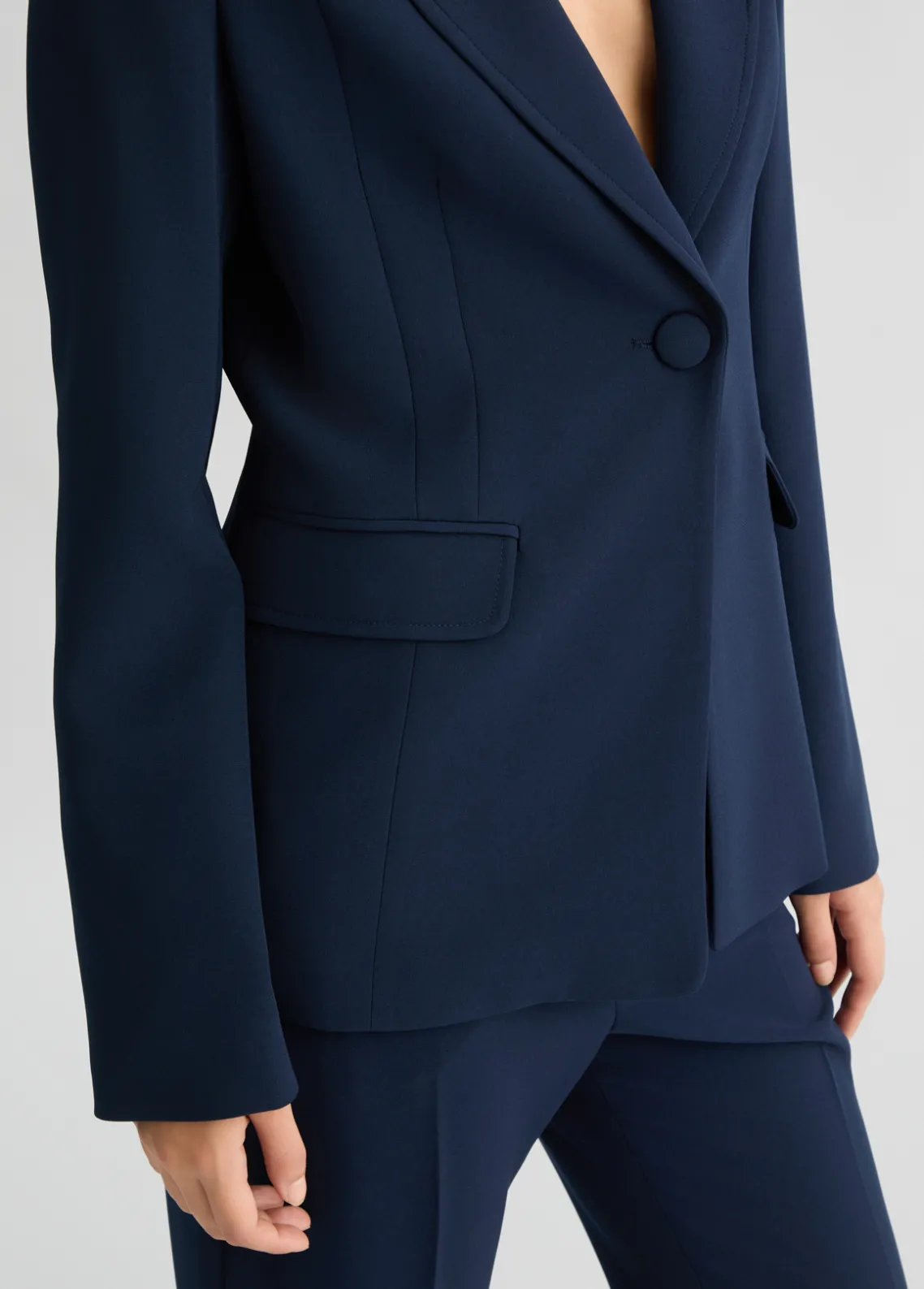 Liu Jo Blazer de cady crepé-Mujer Chaquetas|Tailleur