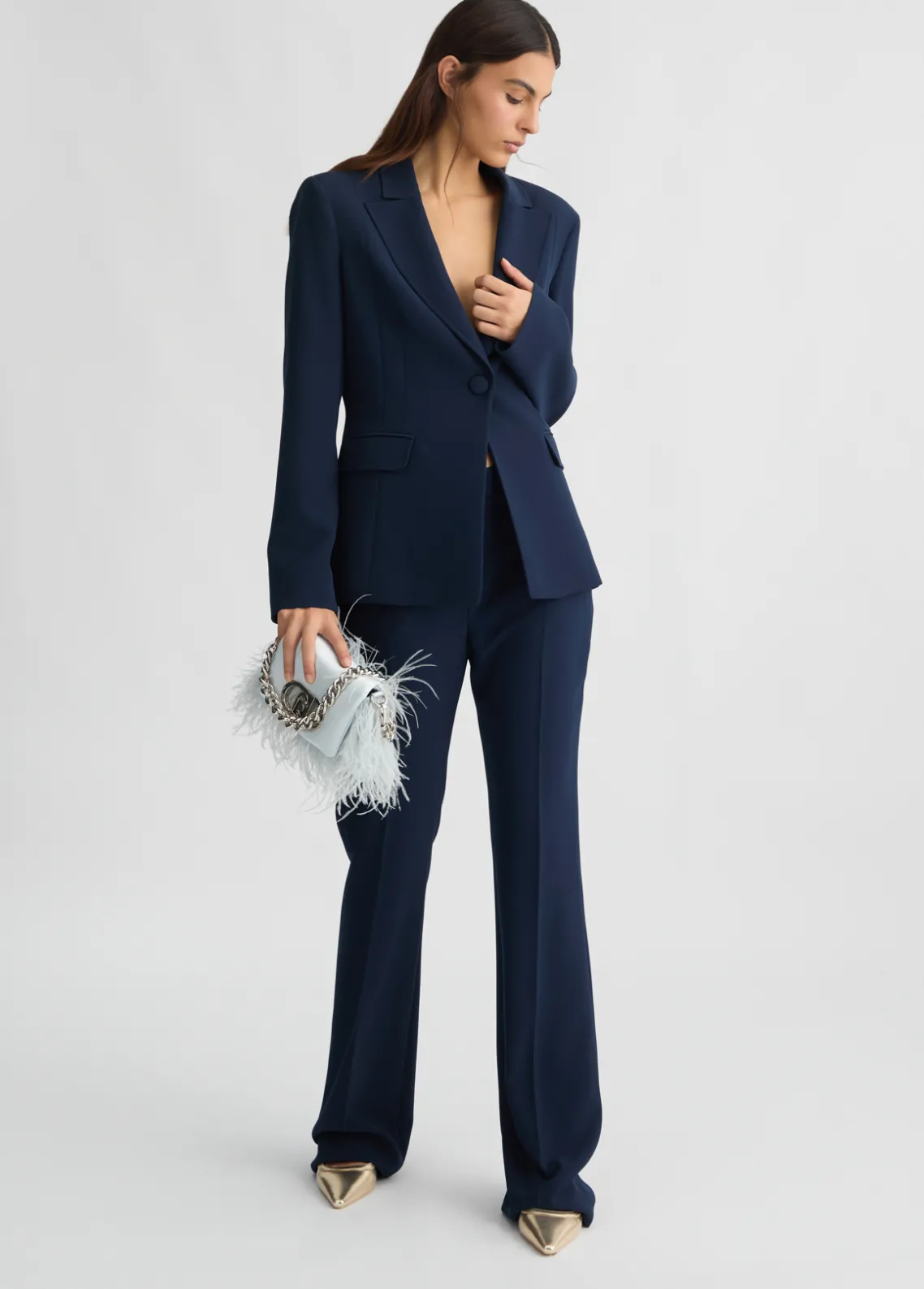Liu Jo Blazer de cady crepé-Mujer Chaquetas|Tailleur