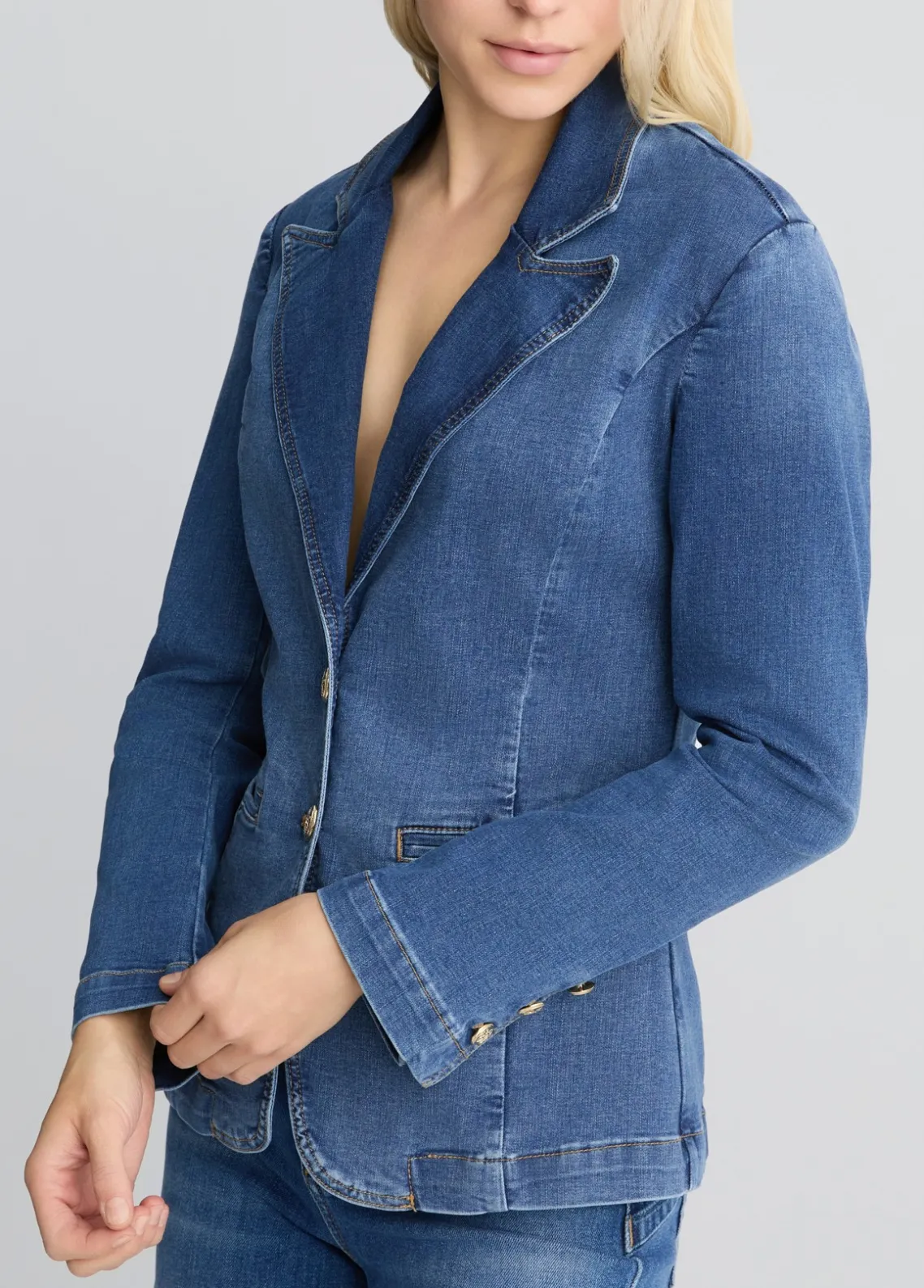 Liu Jo Blazer de denim-Mujer Chaquetas|Tailleur