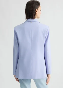 Liu Jo Blazer de lino y algodón-Mujer Chaquetas|Tailleur