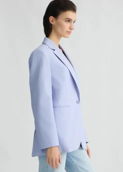 Liu Jo Blazer de lino y algodón-Mujer Chaquetas|Tailleur