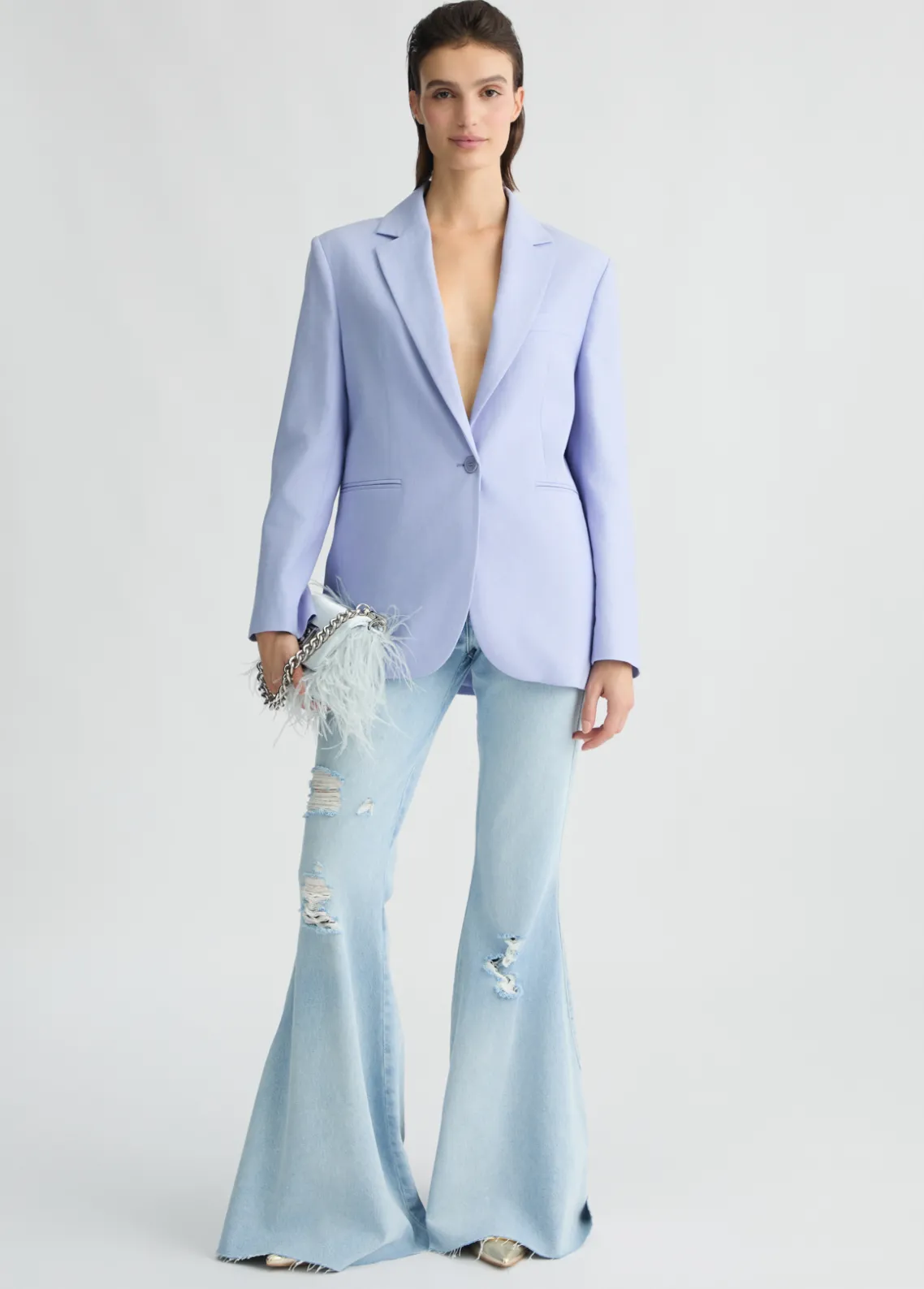 Liu Jo Blazer de lino y algodón-Mujer Chaquetas|Tailleur