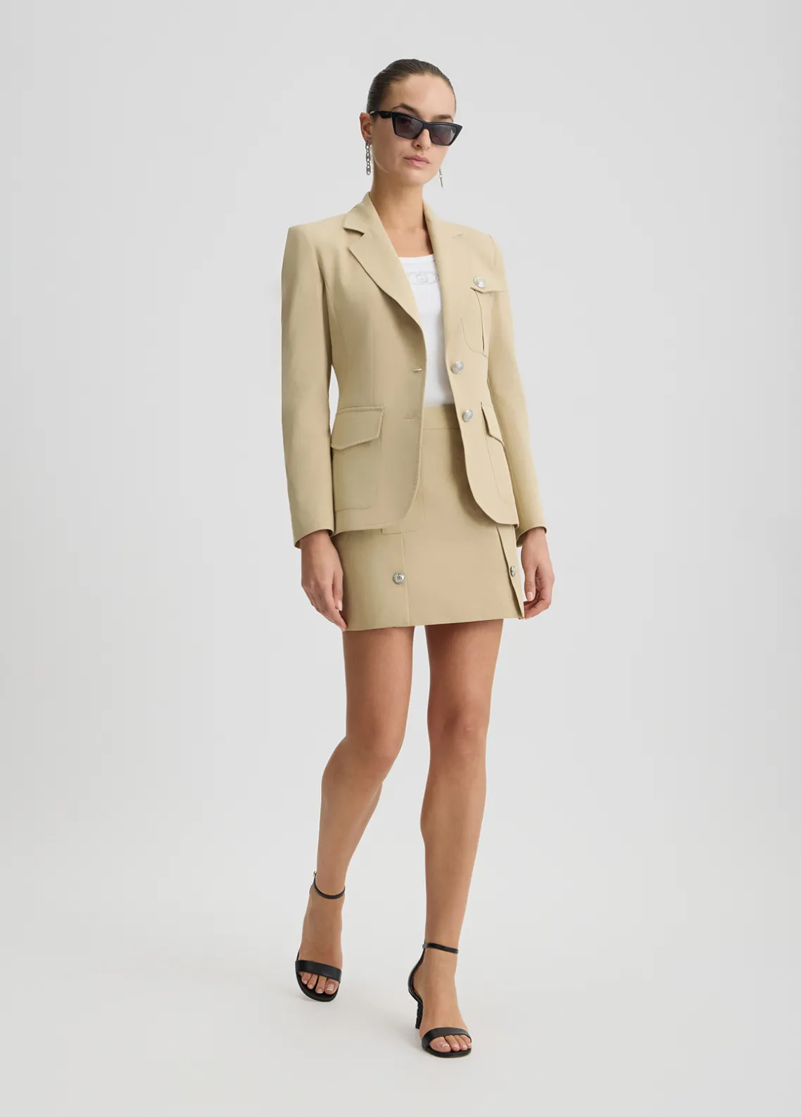 Liu Jo Blazer de mezcla de algodón-Mujer Chaquetas|Tailleur
