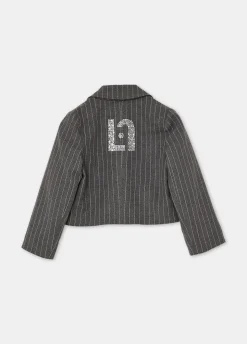Liu Jo Blazer de raya diplomática- Abrigos Y Chaquetas