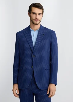 Liu Jo Blazer de rayas-Hombre Americanas Y Chalecos