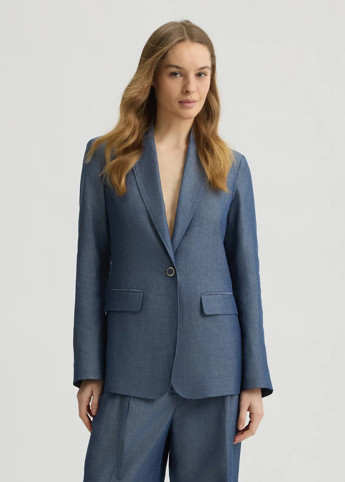Liu Jo Blazer en mezcla de lino-Mujer Chaquetas|Tailleur
