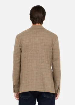 Liu Jo Blazer Príncipe de Gales de lana-Hombre Americanas Y Chalecos