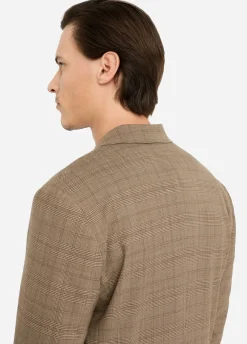 Liu Jo Blazer Príncipe de Gales de lana-Hombre Americanas Y Chalecos