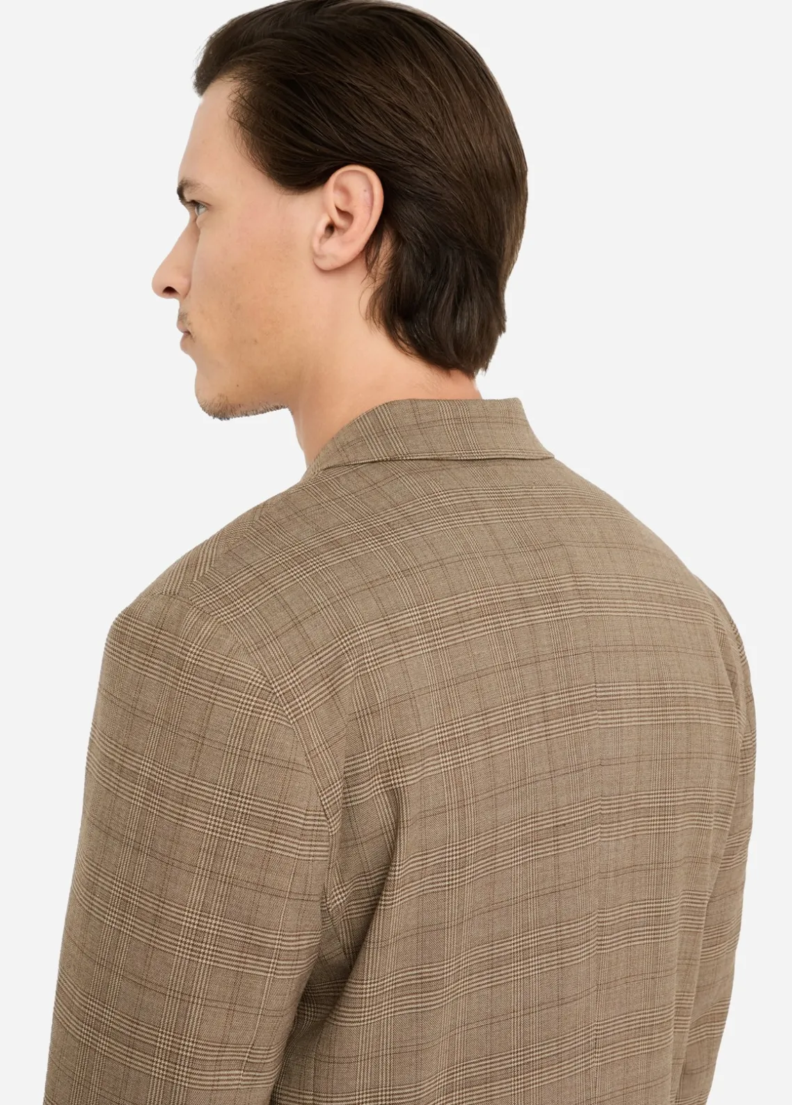 Liu Jo Blazer Príncipe de Gales de lana-Hombre Americanas Y Chalecos