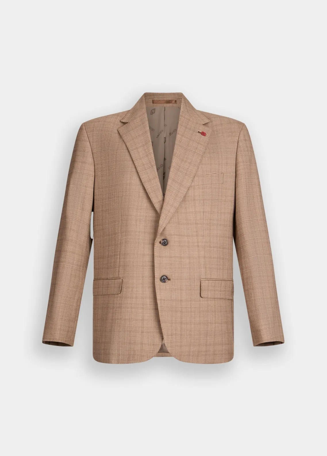 Liu Jo Blazer Príncipe de Gales de lana-Hombre Americanas Y Chalecos
