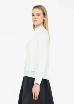 Liu Jo Blusa con bufanda-Mujer Camisas Y Blusas