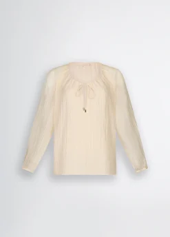Liu Jo Blusa con lazos-Mujer Camisas Y Blusas