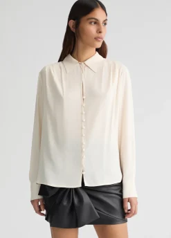 Liu Jo Blusa con pliegues-Mujer Camisas Y Blusas