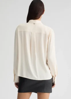 Liu Jo Blusa con pliegues-Mujer Camisas Y Blusas