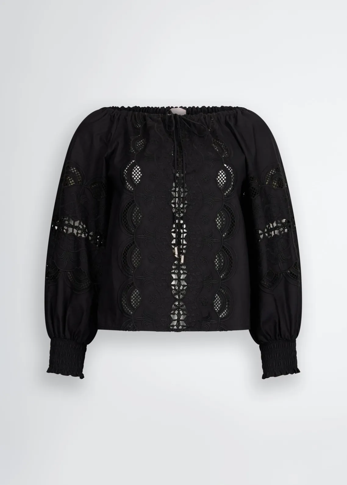 Liu Jo Blusa de algodón con bordados-Mujer Camisas Y Blusas