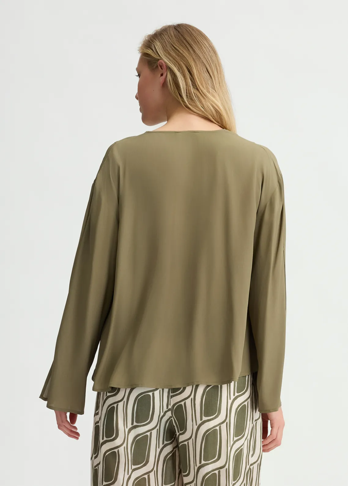 Liu Jo Blusa de crepé-Mujer Camisas Y Blusas