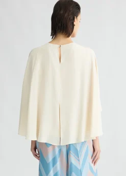 Liu Jo Blusa de crepé de China con cinturón-Mujer Camisas Y Blusas|Ceremonia