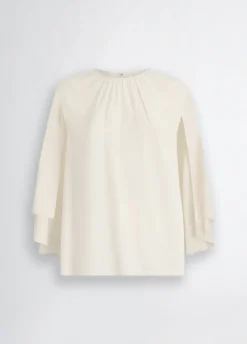 Liu Jo Blusa de crepé de China con cinturón-Mujer Camisas Y Blusas|Ceremonia