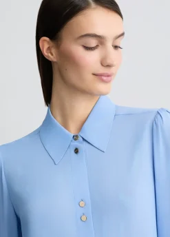 Liu Jo Blusa de crêpe de chine-Mujer Camisas Y Blusas