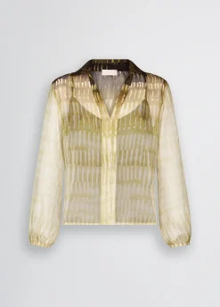 Liu Jo Blusa de gasa estampada-Mujer Camisas Y Blusas