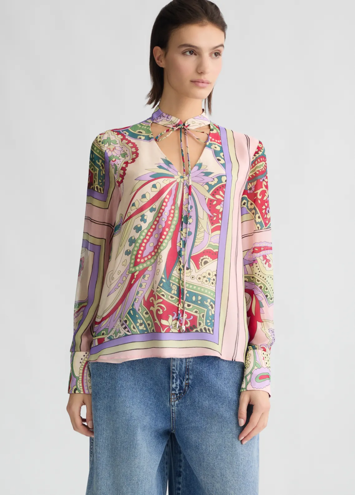 Liu Jo Blusa de seda-Mujer Camisas Y Blusas