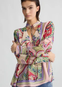 Liu Jo Blusa de seda-Mujer Camisas Y Blusas