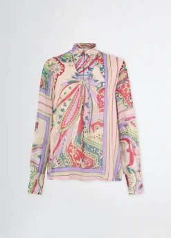 Liu Jo Blusa de seda-Mujer Camisas Y Blusas