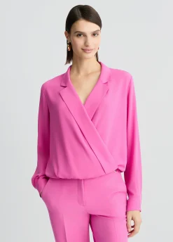 Liu Jo Blusa de tejido georgette-Mujer Camisas Y Blusas